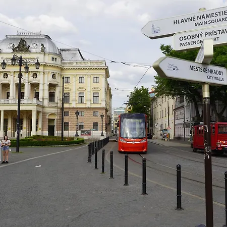 Dominant With Free Parking For Preregistered Drivers & Garage With Cctv 3* براتسيلافا